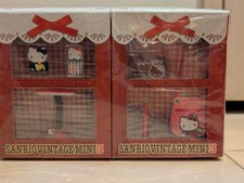 SANRIO VINTAGE MINI 3 Hello Kitty Set of 6