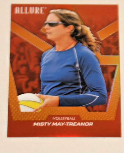 MISTY MAY-TREANOR 2025 UPPER DECK ALURE SE MULTI SPORT ORANGE RAINBOW #16 USA