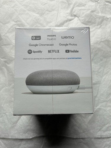 Google Home Mini Smart Speaker Sprachsteuerung für Zuhause (Kreide) Modell GA0210 NEU - Bild 2 von 6