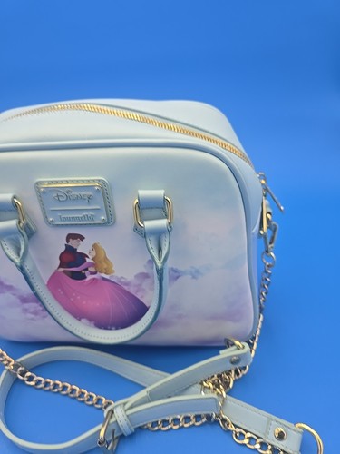 DISNEY'S SLEEPING BEAUTY PRINCESS CASTLE SERIES CROSSBODY BAG BY LOUNGEFLY - Picture 3 of 10
