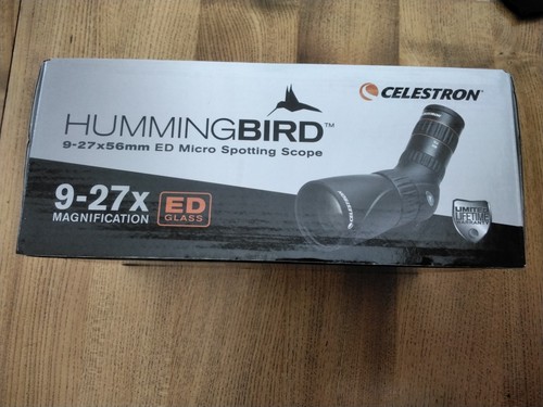 Celestron Hummingbird ED 9-27×56 Scope - Opened never used. High Quality Compact - Picture 18 of 24