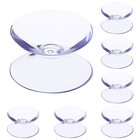 100 Pcs Glass Table Protector Top Bumpers Dual-sided Suction Cups