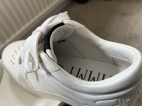 White Leather Size 4 - Picture 2 of 8