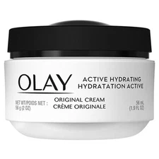 Olay Active Hydrating Facial Cream Original Rich Creamy Formula Oil Free 2 Ounce