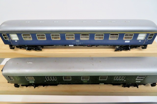 Märklin HO Konvolut 4 Schnellzugwagen, gebr. aus Hobbyauflösung - o. OVP - Picture 3 of 6