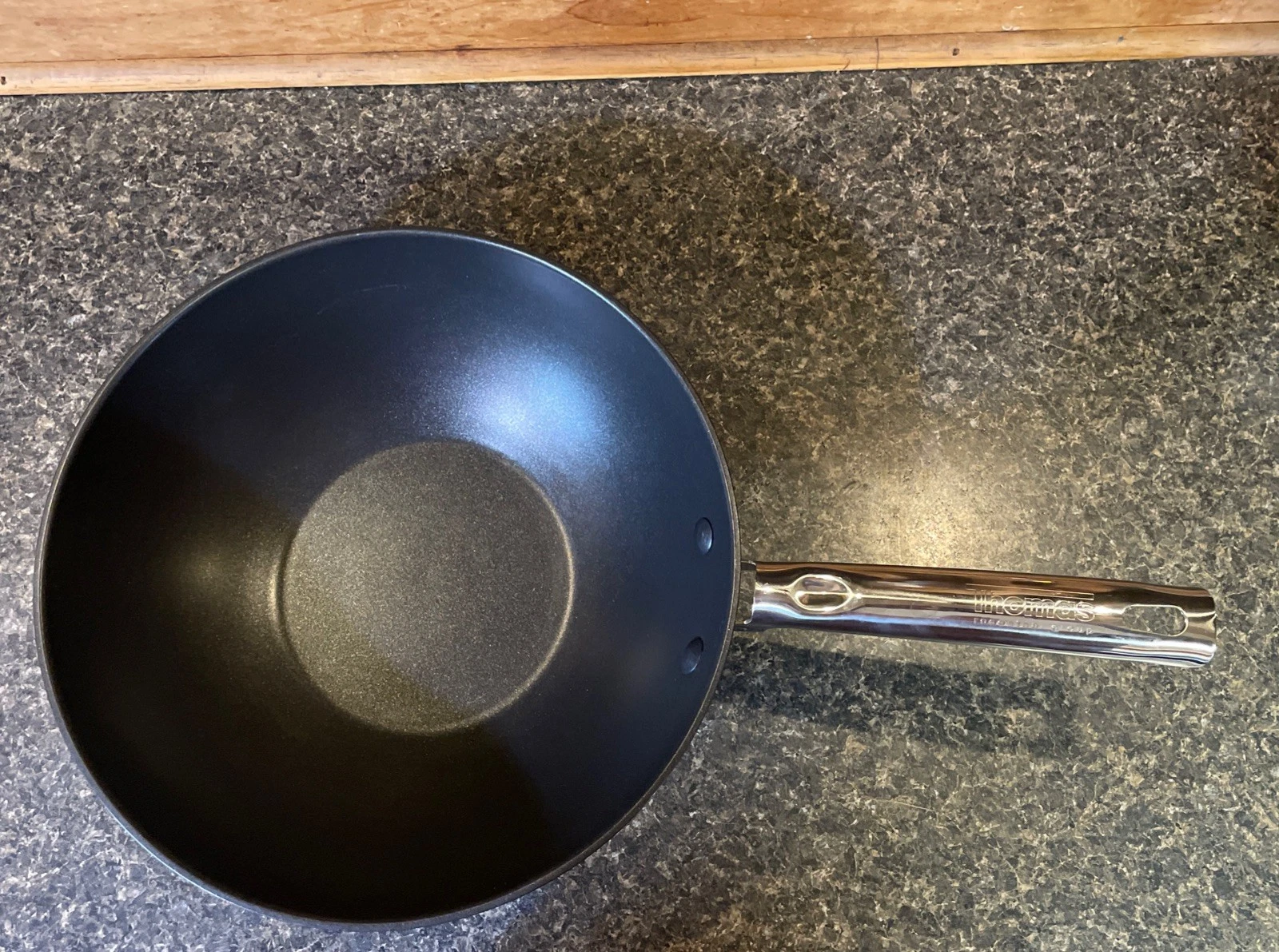 Thomas Rosenthal Group 11" Wok Hard Anodised Stir-fry Pan UnUsed Nonstick No Lid