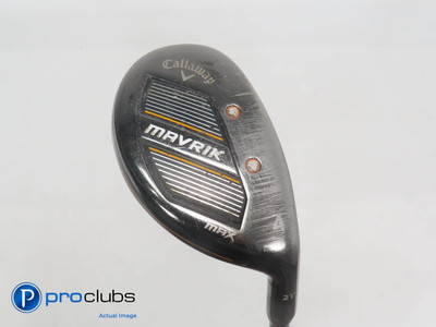 Left Handed Callaway X 21° 3 Hybrid Regular Graphite Shaft Golf Pride Grip Left Handed Callaway X 21° 3 Hybrid Regular Graphite Shaft Golf Pride Grip