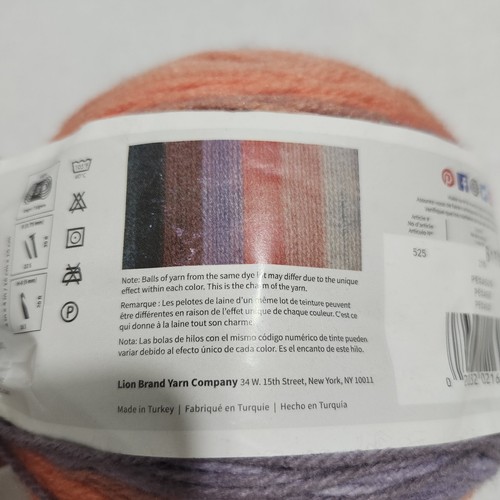 Lion Brand Yarn Mandala Cake Pegasus 5.3 Oz - Picture 6 of 9