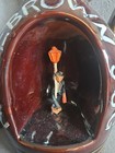 Little Brown Jug Whiskey Container And Music Box — photo 2