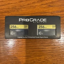 ProGrade Digital 256GB CFast 2.0 Memory Card Two-Pack Brand New