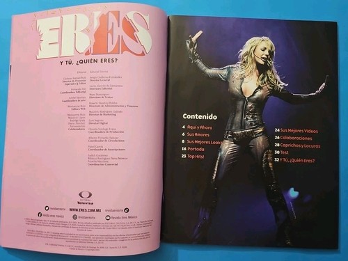 Britney Spears Eres Special Edition Magazine + Posters - Bild 3 von 23