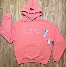 Essentials NWT Coral Hoodie Size Small
