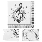  20 stücke Hotel Desktop Servietten Musik Note Serviette Party Tisch Servietten