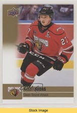2019-20 Upper Deck CHL Gold Glossy Aidan Dudas #19 READ kr0