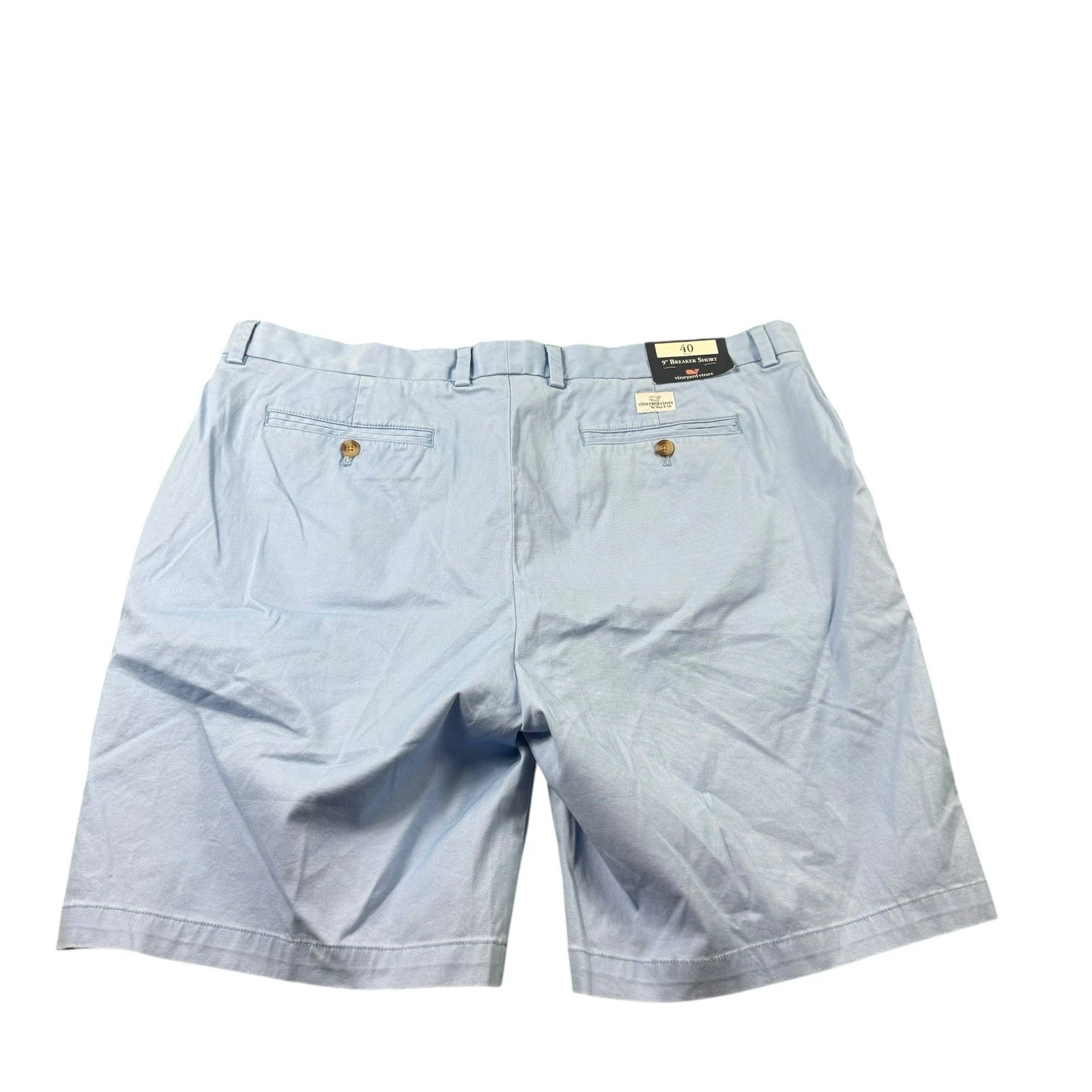 Vineyard Vines Light Blue Cotton 9” Breaker Short Size 40 NWT