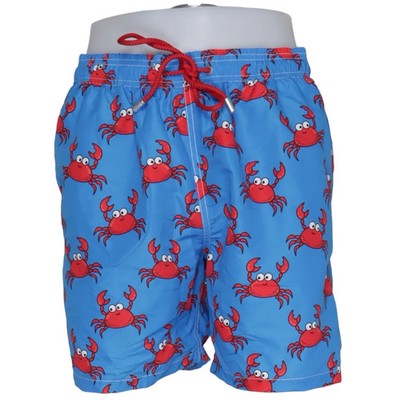 MC2 Saint Barth, Badeshorts, Größe: XL, Blau/Rot #Yeg