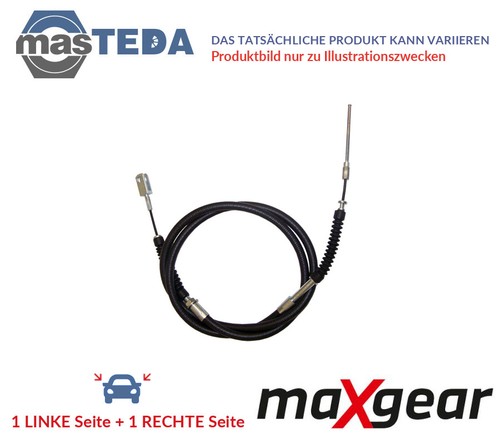 32-0383 HANDBREMSSEIL BREMSSEIL HINTEN MAXGEAR 2PCS NEU OE QUALITÄT