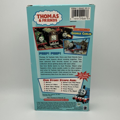 Thomas the Tank Engine & Friends VHS 2000 Thomas & His Friends Get Along OOP NOS - Picture 3 of 7