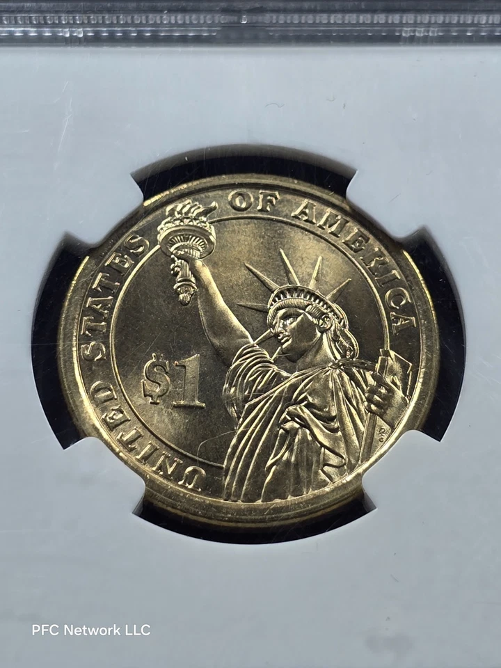 2009 SMS MS-69 W.H. Harrison “Missing Edge Lettering” MINT ERROR *TOP POP* RARE - Image 4 of 4