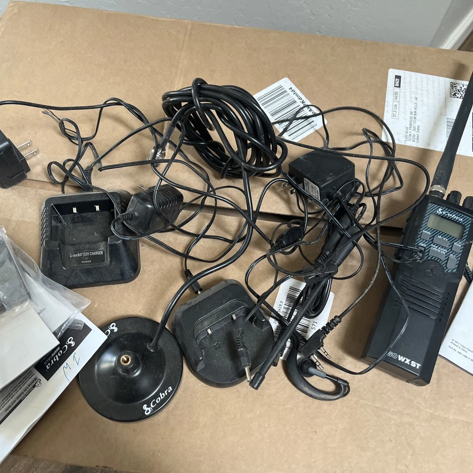 Cobra HH50WXST Road Trip CB Radio - 2-Way Handheld Emergency Radio, Black - Image 2 of 4