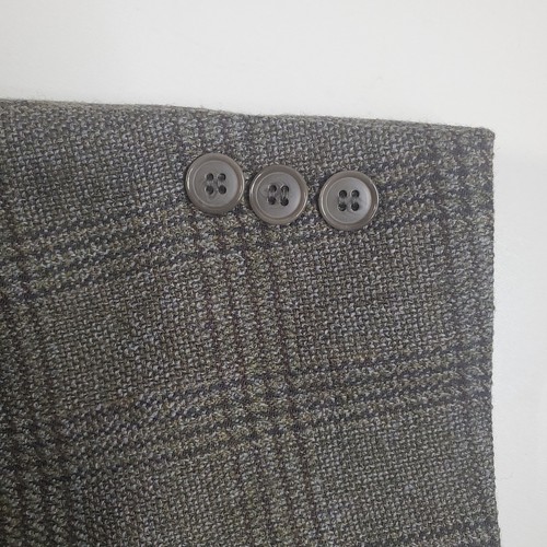 Pierre Cardin Mens Plaid Sports Coat Blazer Jacket High End Designer 48" Chest - Picture 6 of 7