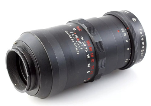 MEYER-OPTIK GÖRLITZ Objektiv TELEMEGOR 5,5/180 Red V * EXA EXAKTA 180 mm f/5,5 - Picture 4 of 12