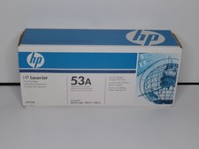 HP OEM LaserJet 53A Q7553A Brand New Sealed Printer Toner Cartridge Black
