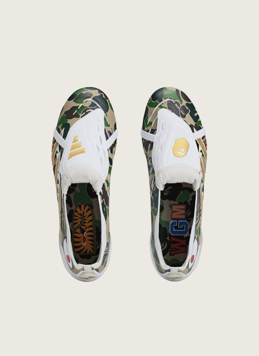 靴 Bape X addidas predator elite BAPE x adidas Predator Elite Fold-Over Tongue Firm Ground