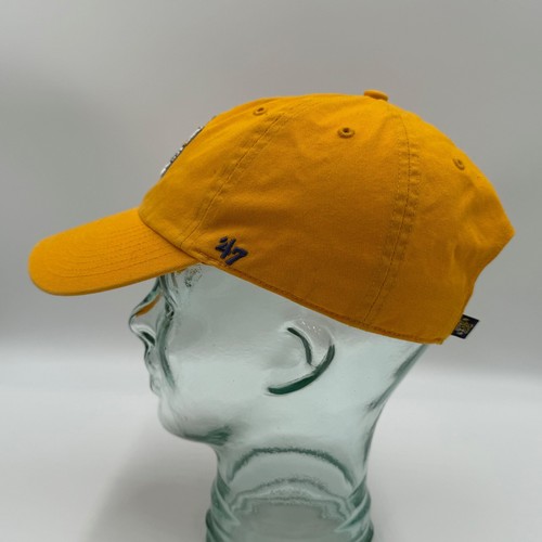 47 Brand LSU Tigers Hat Strapback Cap OSFA Adjustable Gold & Purple Logo READ - Picture 2 of 11