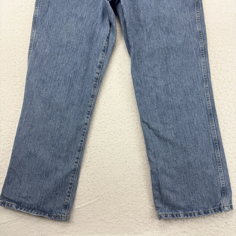 RedHead Jeans Mens 38 X 32 Blue Denim Relaxed Straight Leg Mid Rise Outdoors - Image 4 of 4