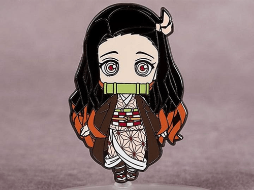 GOODSMILE 033 SPILLA NENDOROID CON SUPPORTO NEZUKO KAMADO DEMON SLAYER NUOVA - Foto 2 di 3