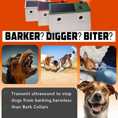 Ultrasonic Dog Repeller Anti Bark Device Stop Barking Humane Pet Training Tool - Picture 2 of 19