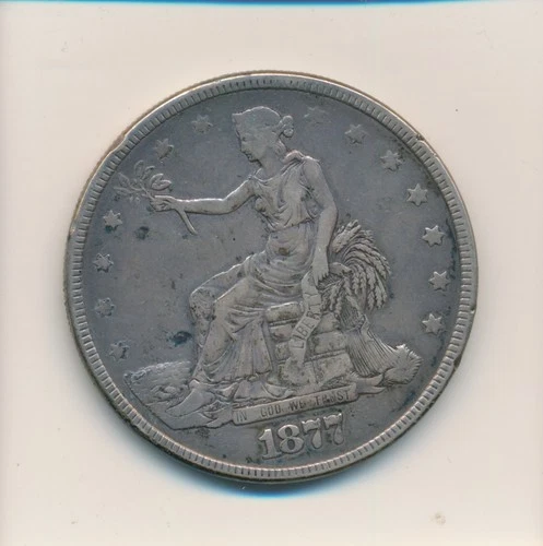 1877 T$1 TRADE DOLLAR US COIN