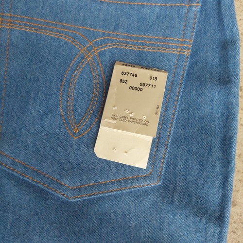 Jeans de acción vintage Levi Strauss Signature 36X32 hechos en EE. UU. - Imagen 4 de 8