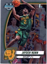 2024-25 Bowman University Chrome - Jayden Nunn #30 (RC)