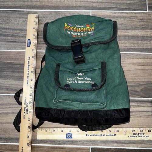 Vintage 1995 Disney Pocahontas the Premier In the Park NY Mini Backpack RARE - Picture 3 of 4