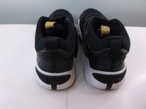 Scarpe da basket Nike Boys Team Hustle D 11 DV8996-004 nero oro taglia 5,5 anni usate in ottime condizioni - Foto 3 di 5