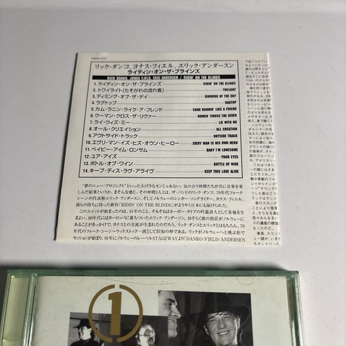 Danko Fjeld Andersen - Ridin' On The Blinds (CD, 1997) Japón VACK 1117 - Imagen 2 de 6