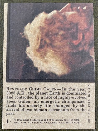 ( U SELECT CARDS ) 1975 TOPPS PLANET OF THE APES SINGLES*🔽 - Picture 5 of 117