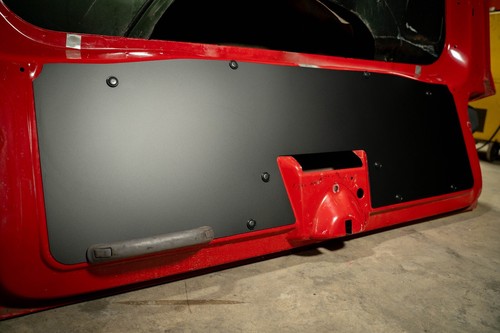Aluminum Rear Hatch Panel - Fits: 97-01 Jeep XJ Cherokee - Powder Coated - Picture 2 of 2