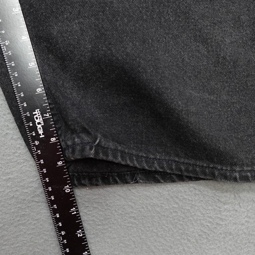 Vintage 90s Levi's 550 Orange Tab Black Shorts Jorts Men's Size 40/9 - Imagen 11 de 18