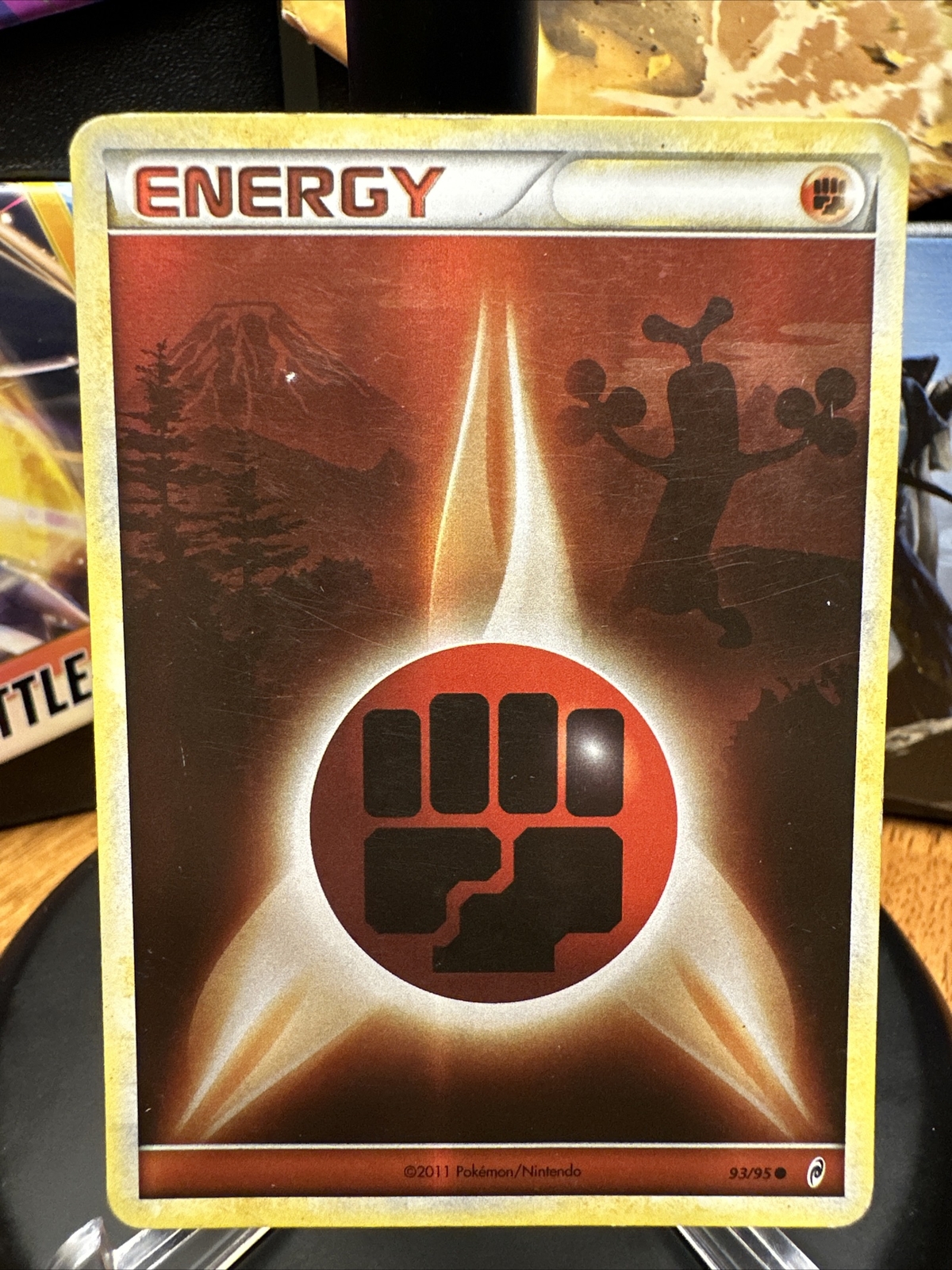 Fighting Energy 93/95 Call Of Legends Reverse Holo Sudowoodo HGSS