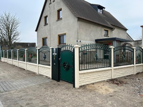 40m Betonzaun Sichtschutzzaun aus Polen Lärmschutz Montage GartenzaunBeton - Bild 23 von 24