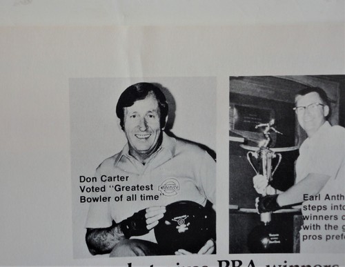 Lettera programma tour bowling 1976 non letta e 99 spille King 1990 carte collezionabili - Foto 9 di 13