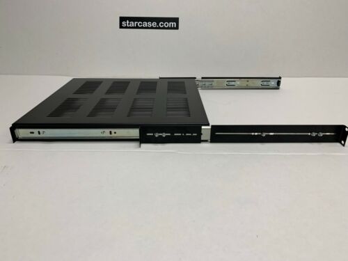 1U Ventilated Sliding Rack Shelf - Picture 3 of 9