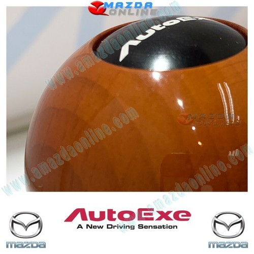 AutoExe Classic Wood Manual Gear Shift Knob fits 2019-2025 Mazda3 BP - Picture 4 of 5