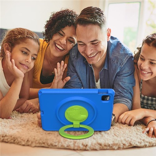 For iPad Air 5th 4th 10.9 Pro 11 Kids Case Cover Shockproof Shoulder Strap Tough - Picture 10 of 24