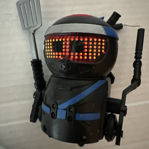 Spinmaster Ninja Bots Battling Robot Black TESTED/WORKING 🥷 - Picture 5 of 7
