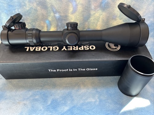 Osprey Scope TA5-30X56MDG Glass Etched Lit Reticle Rifle Scope w4" 56mm Sunshade - Picture 5 of 6
