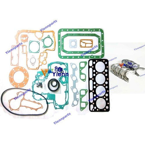 V1902 Metal Kit Main Rod Bearing+Gasket Kit For Kubota KH20 KH151 Excavator Part - Bild 1 von 3